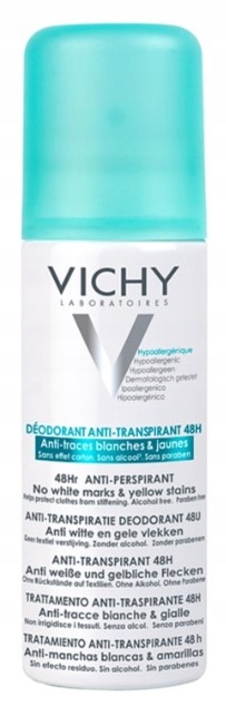 

Vichy antyperspirant 48h spray przeciw śladom 125