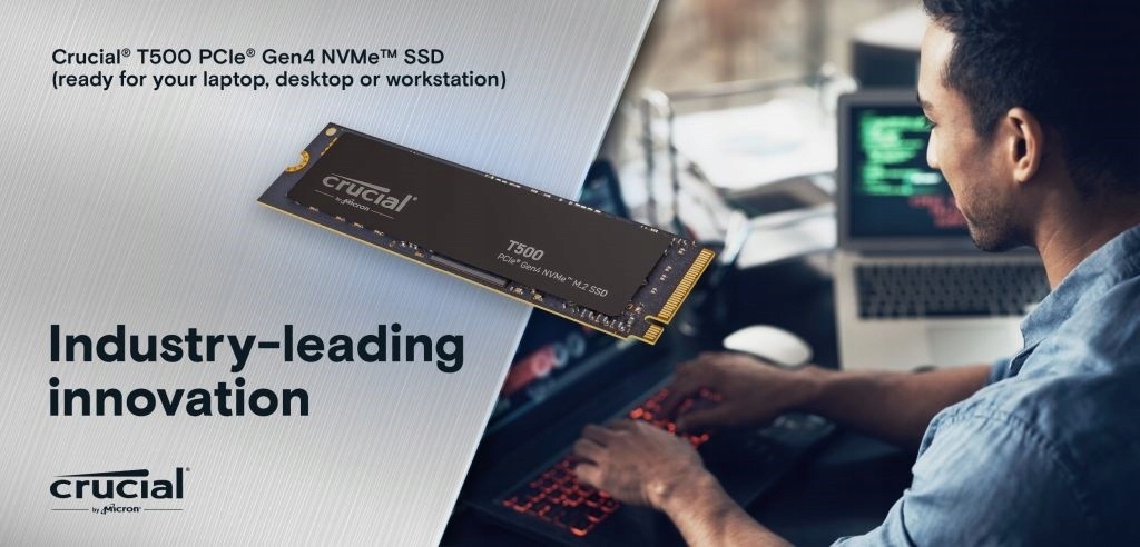 Dysk T500 2TB M.2 NVMe 2280 PCIe40 7400/7000 Producent Crucial