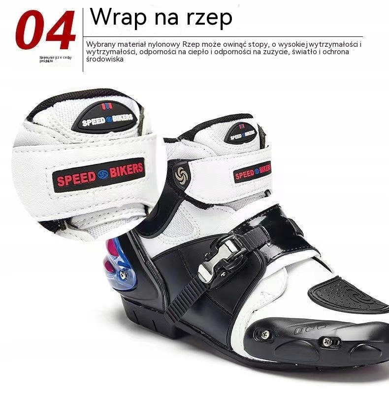 ANTYKOLIZYJNE BUTY MOTOCYKLOWE PROBIKER,czarny Model Adventure