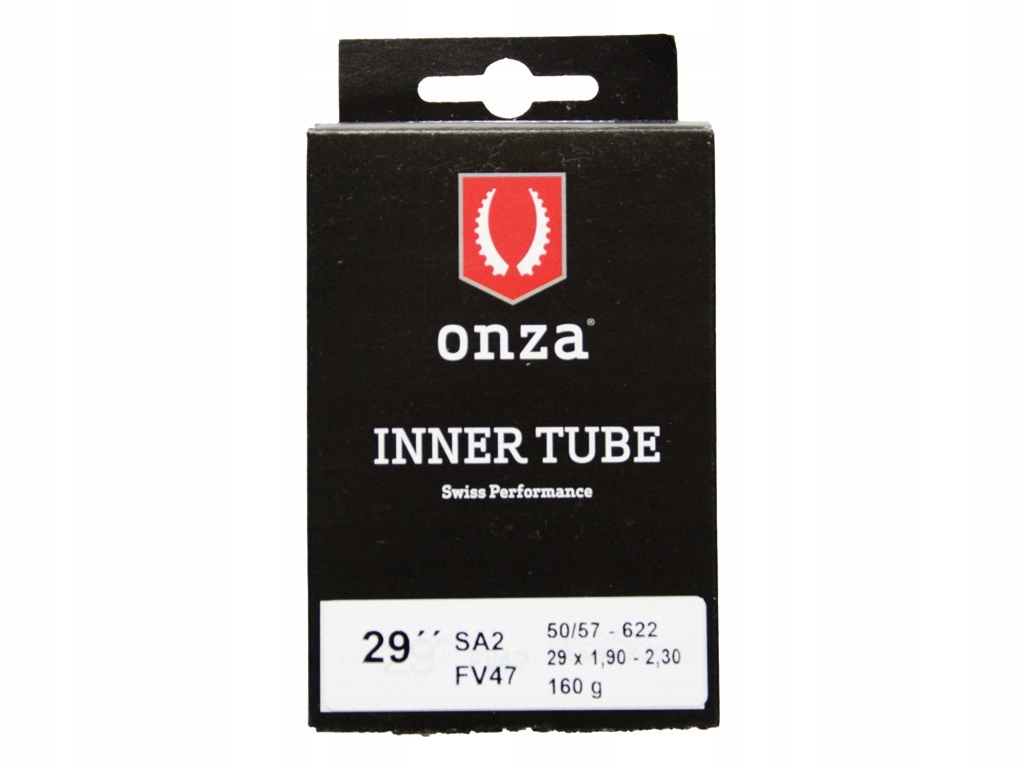 

Dętka Onza 0,6 mm 29 x 1.90-2.30 160g Presta 47 mm