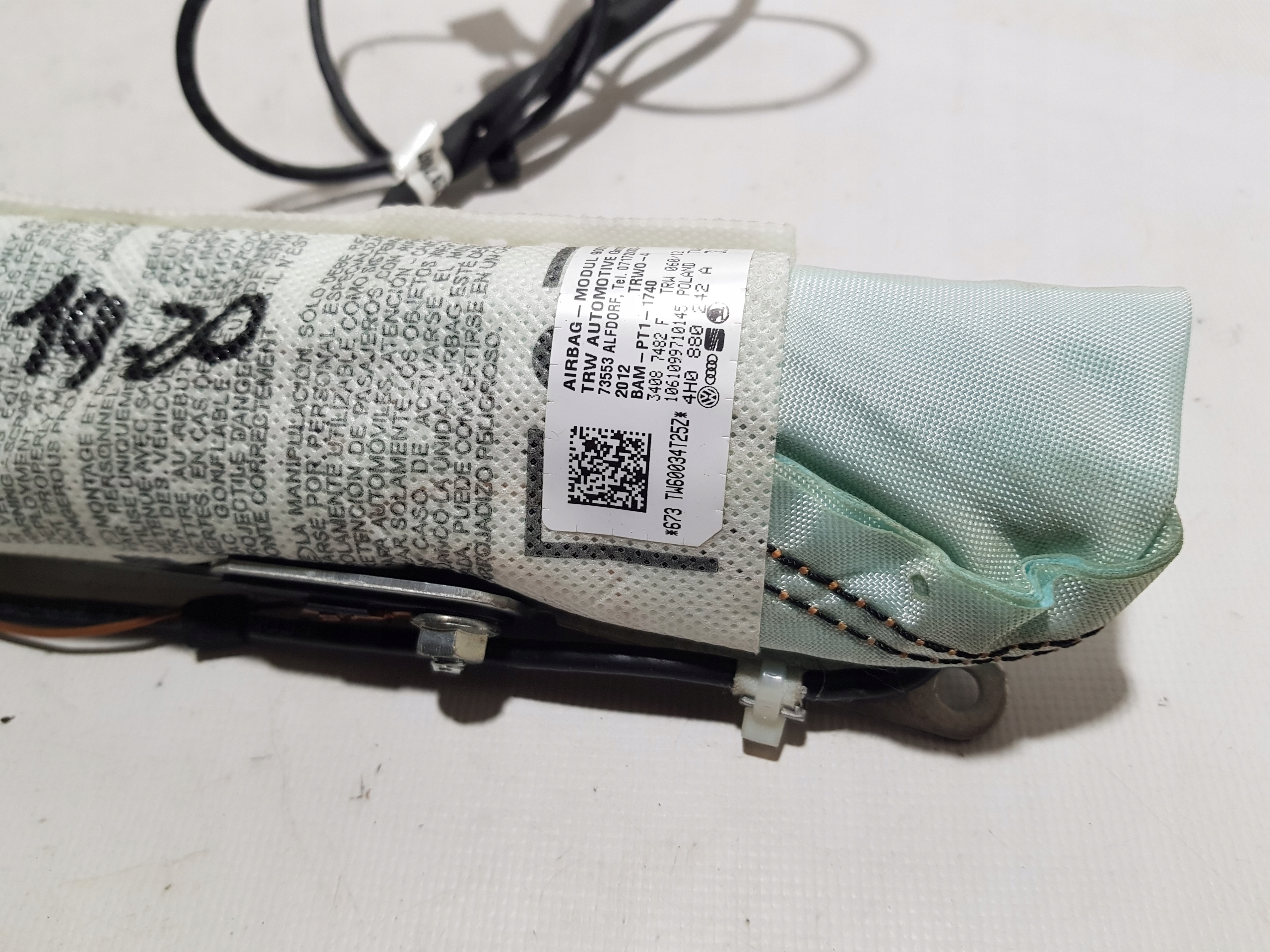 Airbag AIRBAG SITZ rechts AUDI A8 D4 4H0880242A