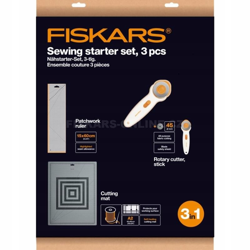 Fiskars Zestaw startowy do szycia 3w1