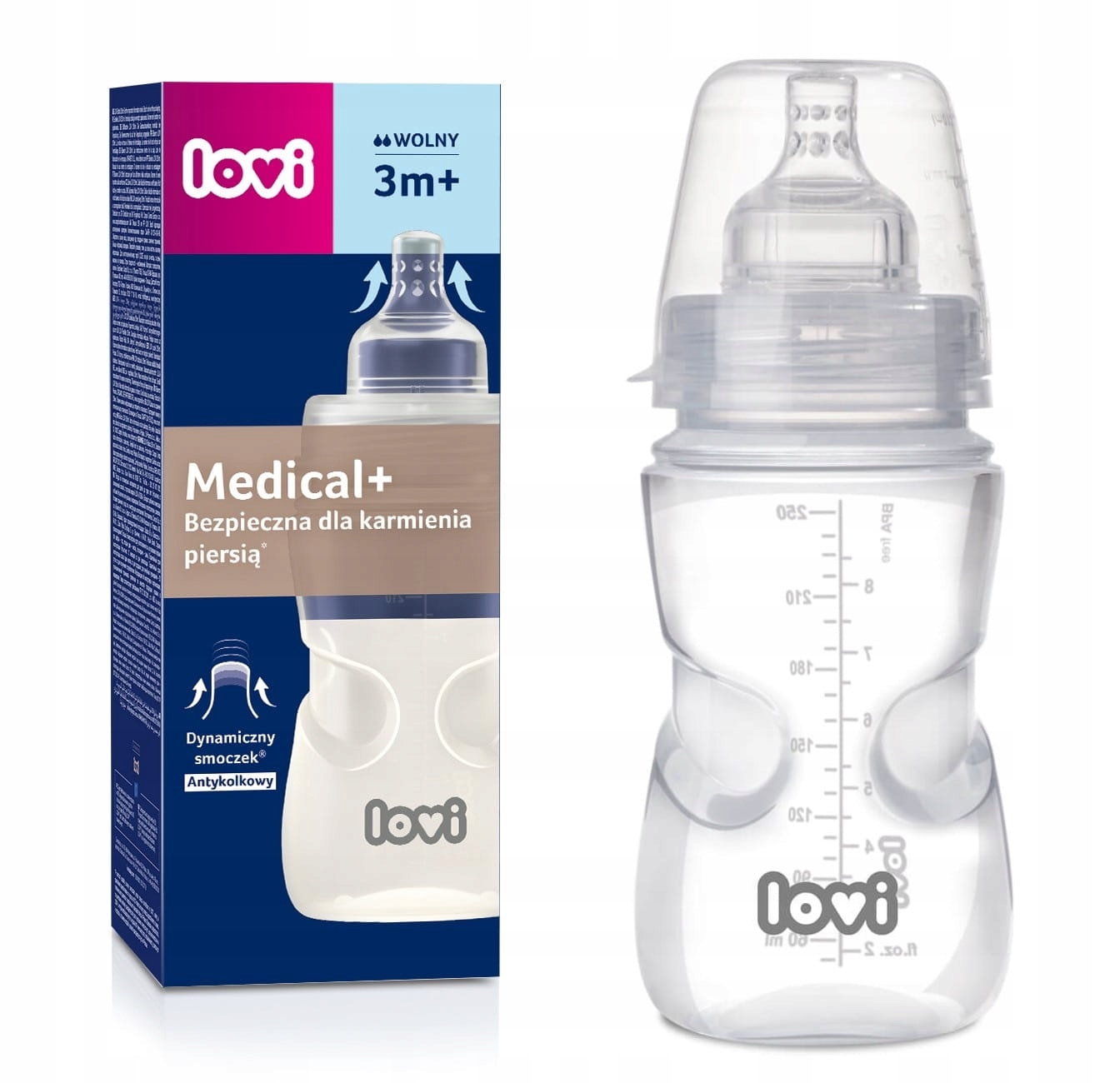 Lovi Butelka Medical + 250ml