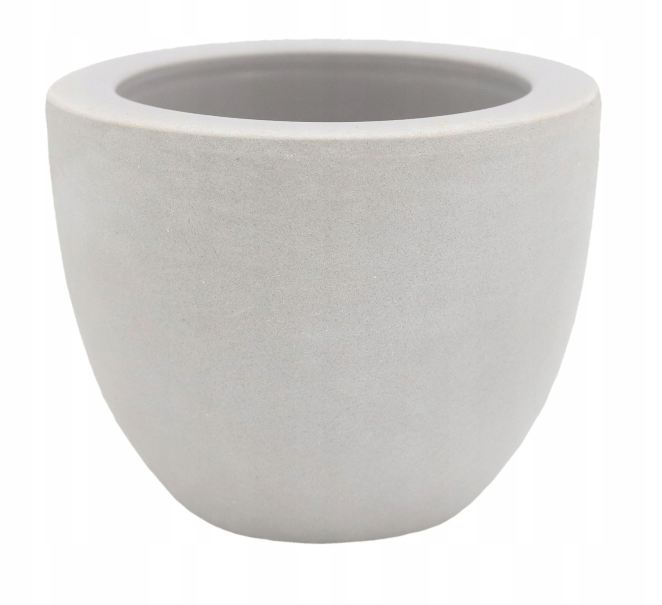 

Osłonka ceramiczna Ø 9cm Matowa betonowa doniczka