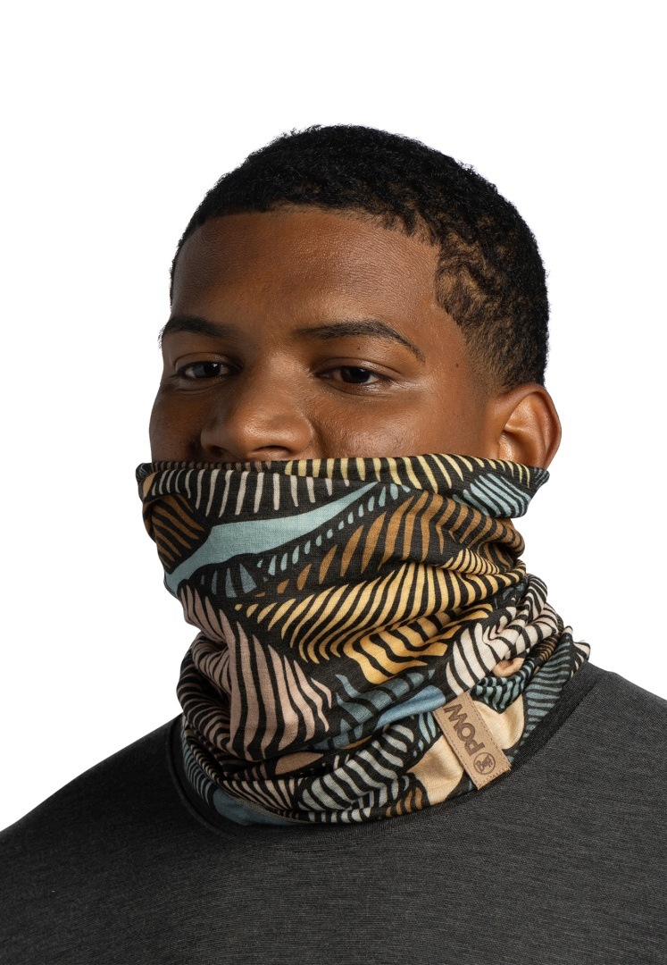 Chusta Wielofunkcyjna Z Wełny Merino Buff Merino Lightweight Prints Hinged