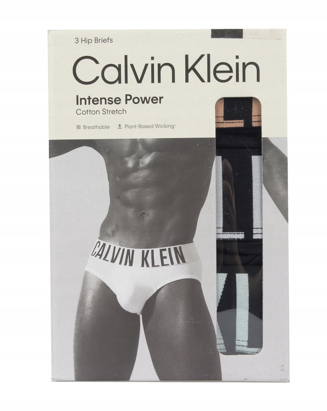 Calvin Klein pánské slipy 3-pack, černé, S