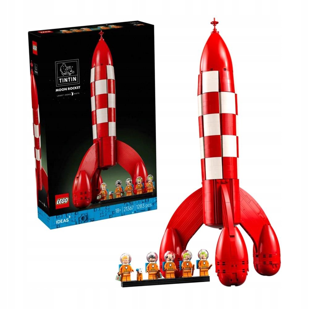 Lego (r) Ideas 21367 Tintintin A Raketa Na Měsíc