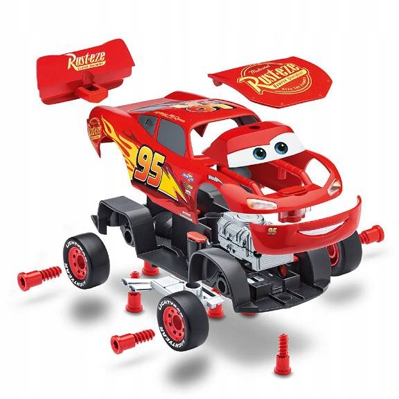 Revell First Construction auto 00920 - Lightning McQueen (světelné a zvukové efekty) (1:20)