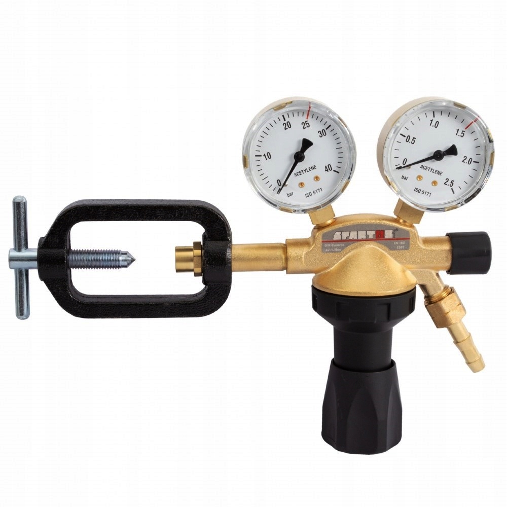 Svařovací redukční ventil Acetylen s třmenem 3/8'' Lh 25 bar