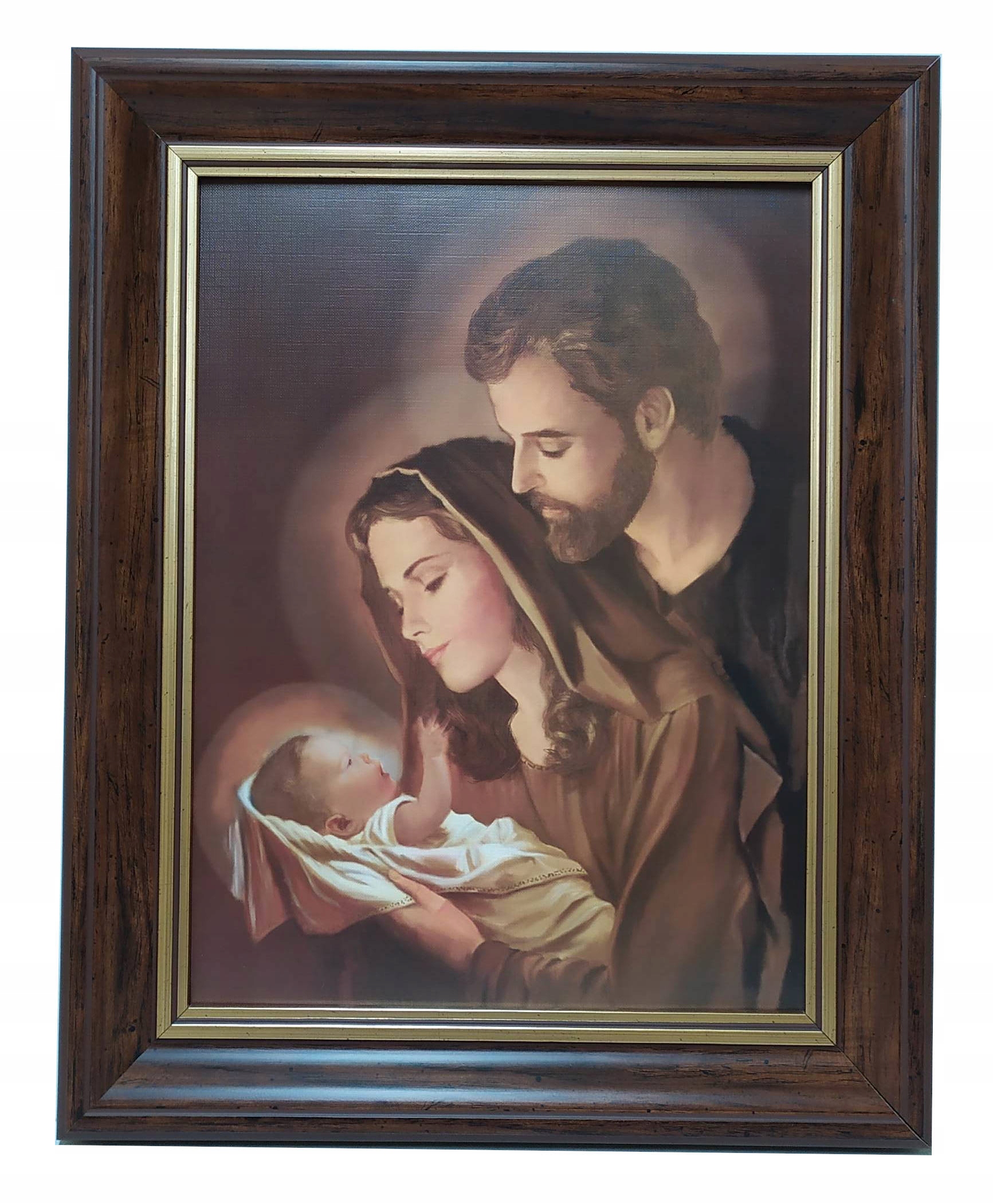 

Obraz W Brązowej Ramie 40X50 Świętej Rodziny Jezus