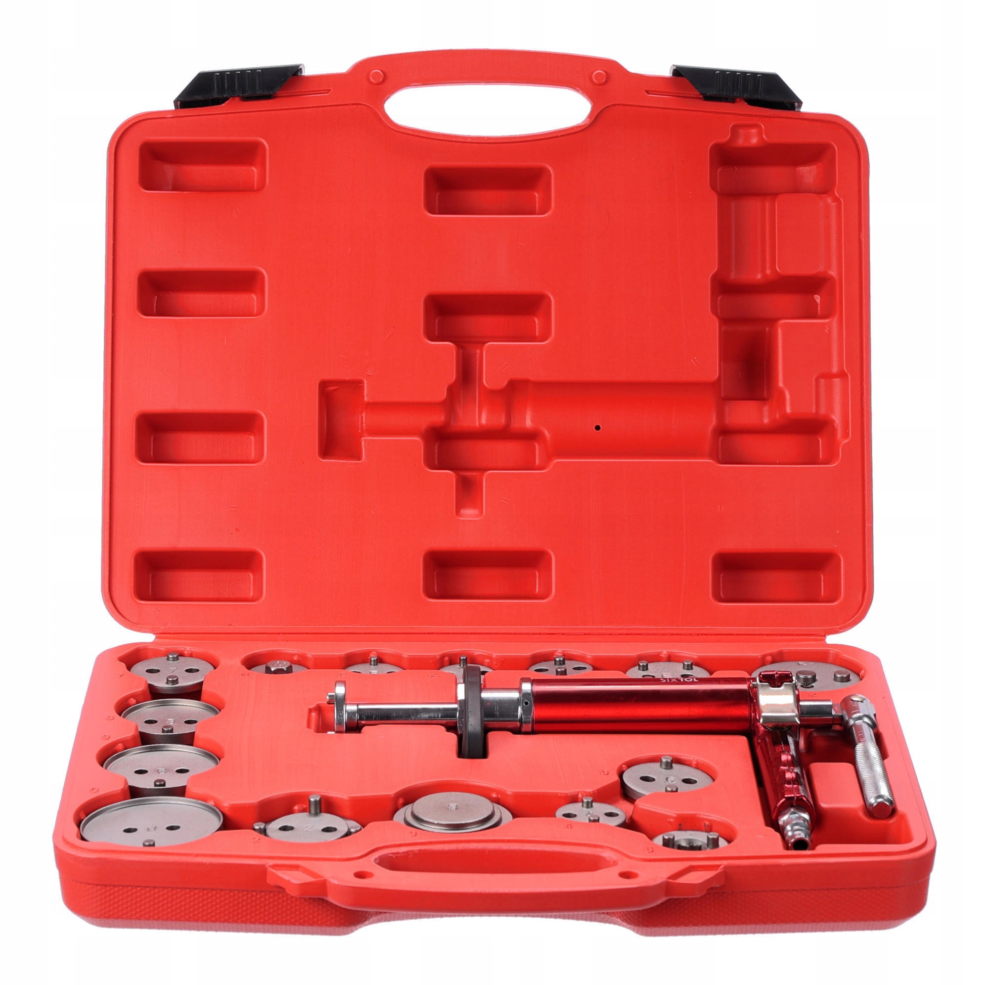 Pneumatický stlačovák brzdových pístů Mechanic Brake Set Pneu 16, sada 16ks