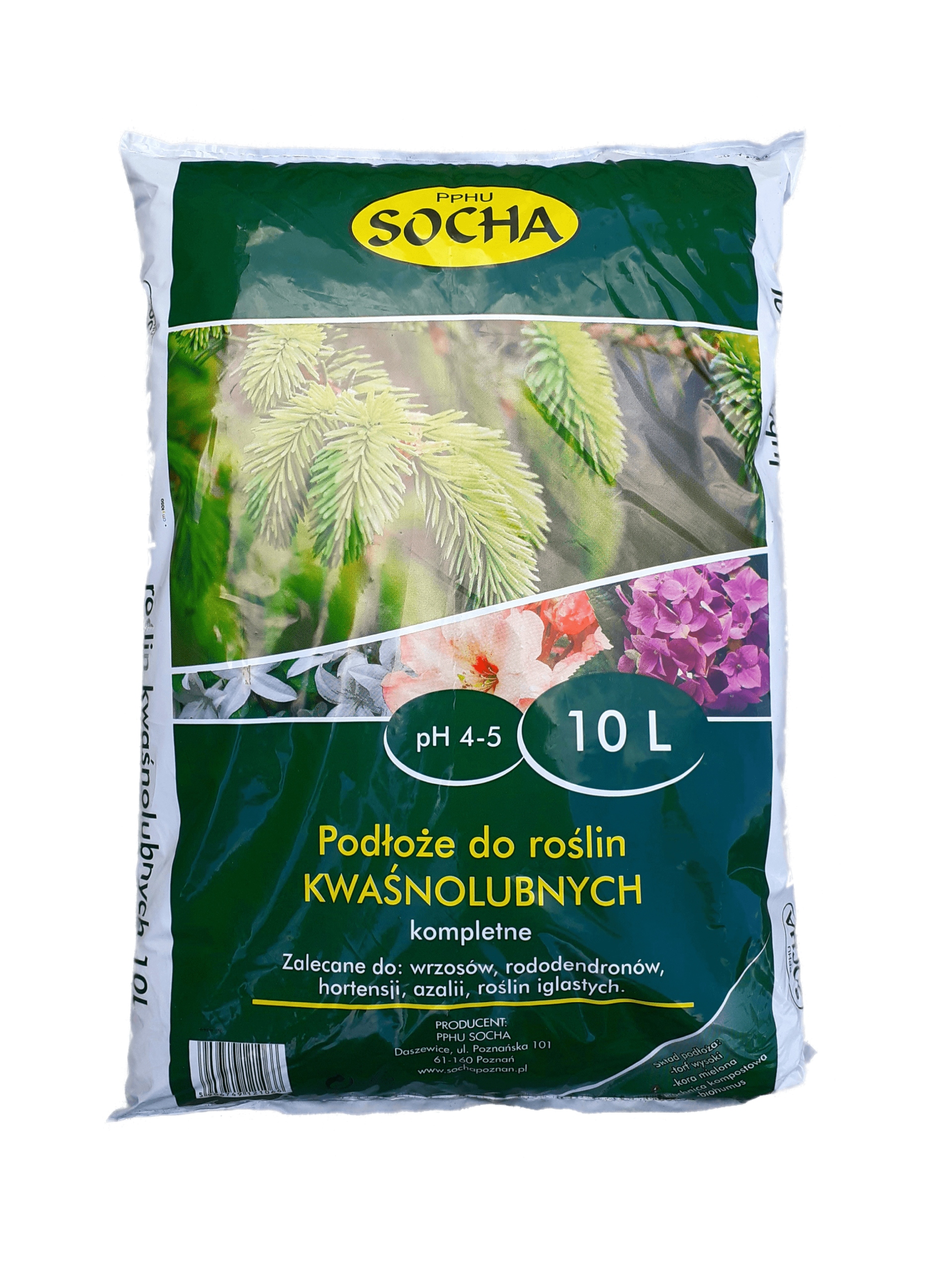

Ziemia Podłoże do roślin Kwaśnolubnych 10L