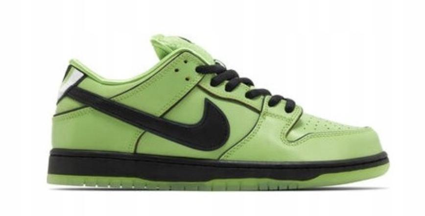 Nike Sb Dunk Low The Powerpuff Girls Buttercup 38 FZ8219-300