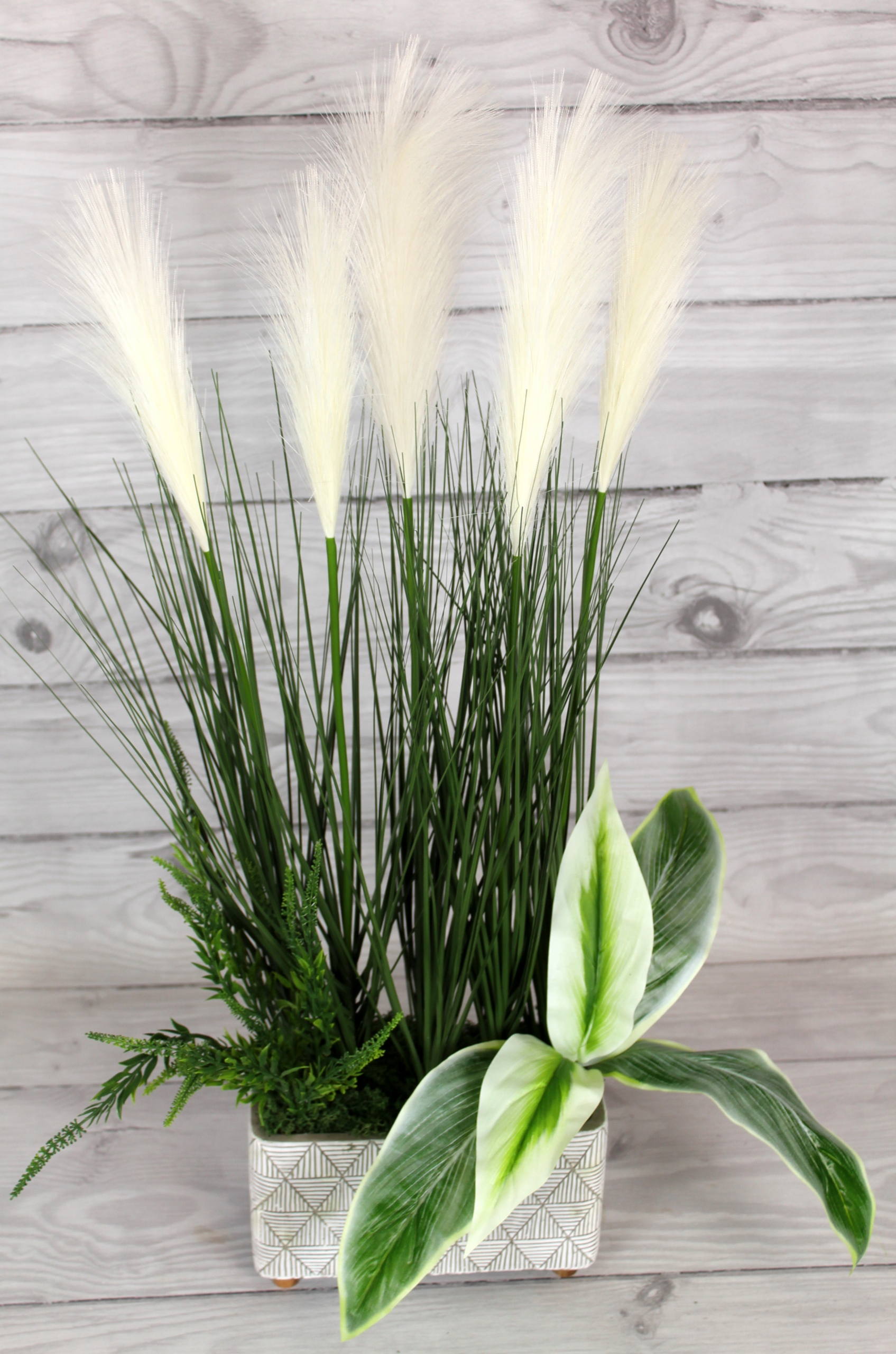 TRAWA PAMPASOWA DUŻA KOMPOZYCJA SZTUCZNA Marka inna