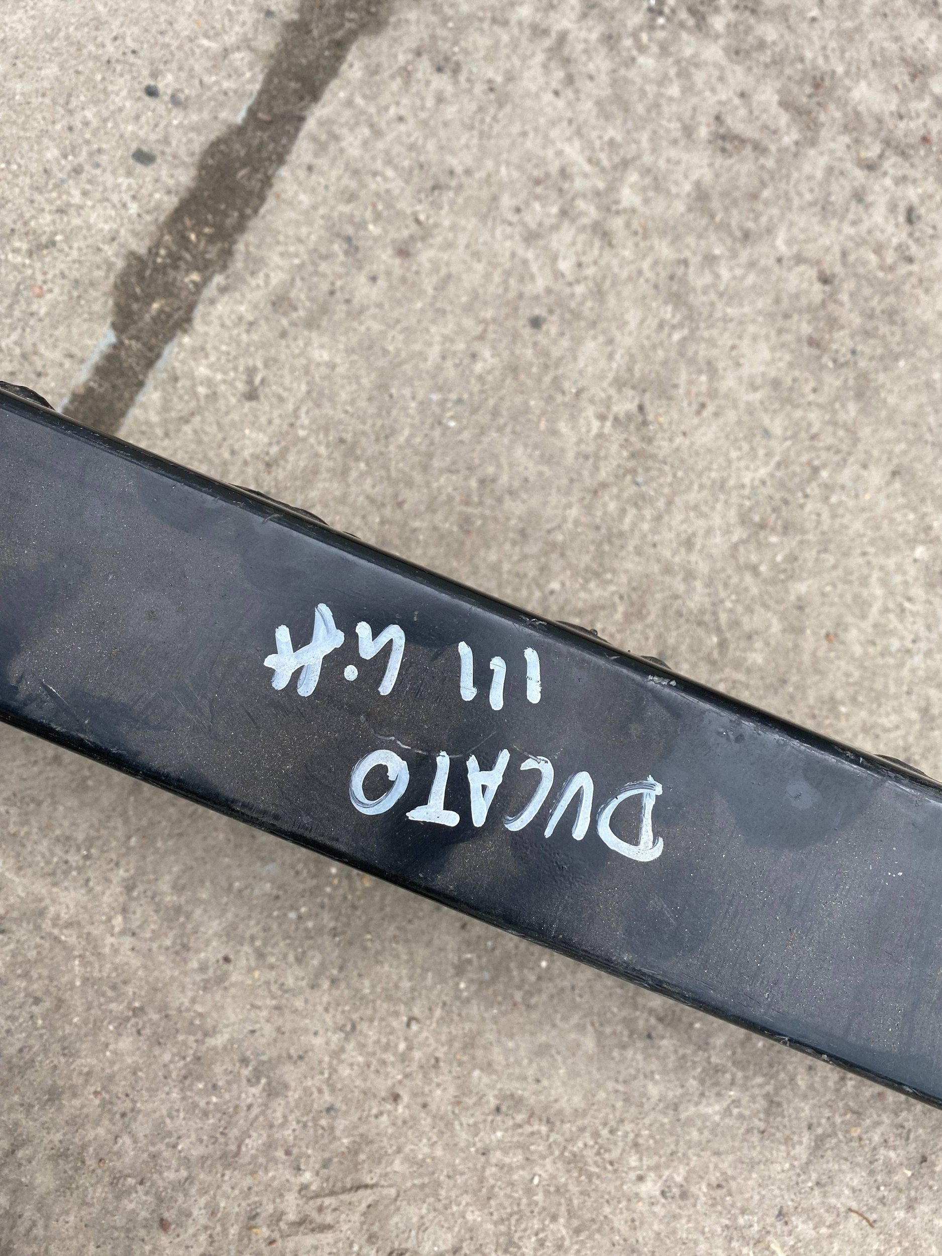DUCATO III JUMPER BOXER LIFT bumper support rear part rear