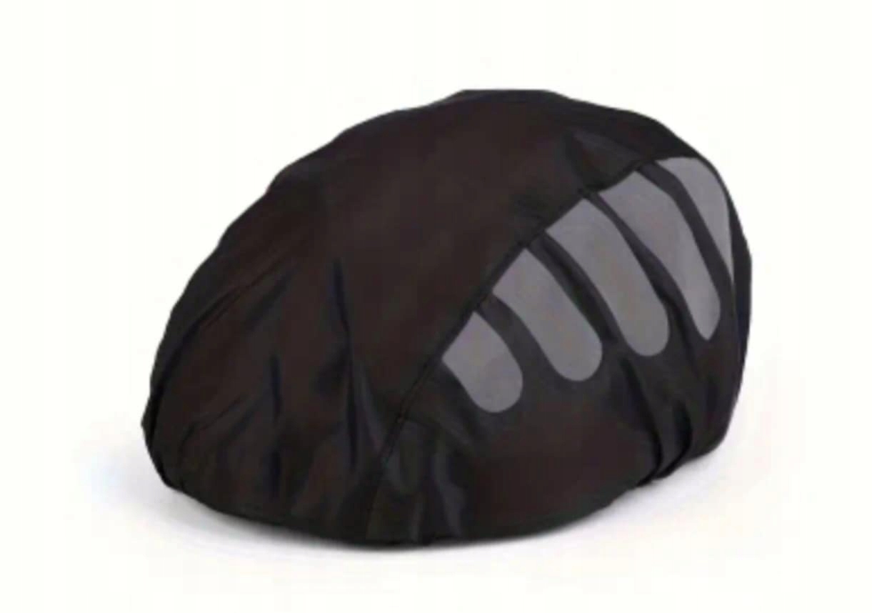Pokrowiec na kask rowerowy przeciwdeszczowy Odblaskowy Uniwersalny osłona