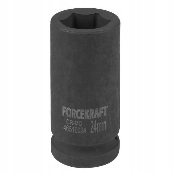 Nasadka udarowa głęboka 24 mm 3/4" 6-kątna Cr-mo Forscraft