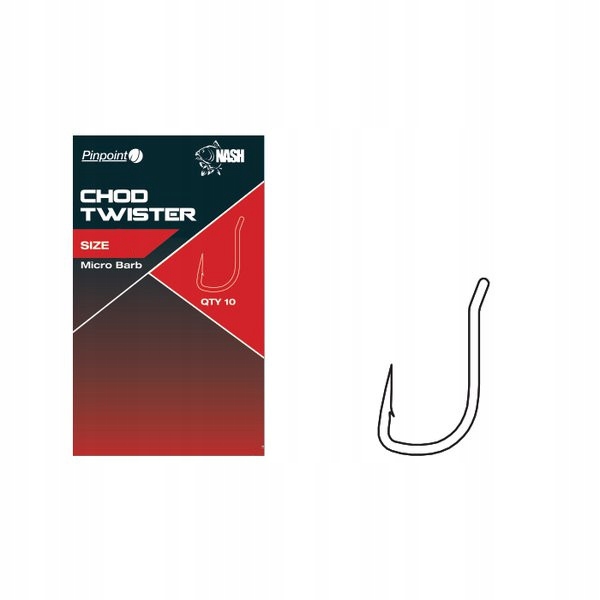 Nash Haki Chod Twister Size 8 Barbless