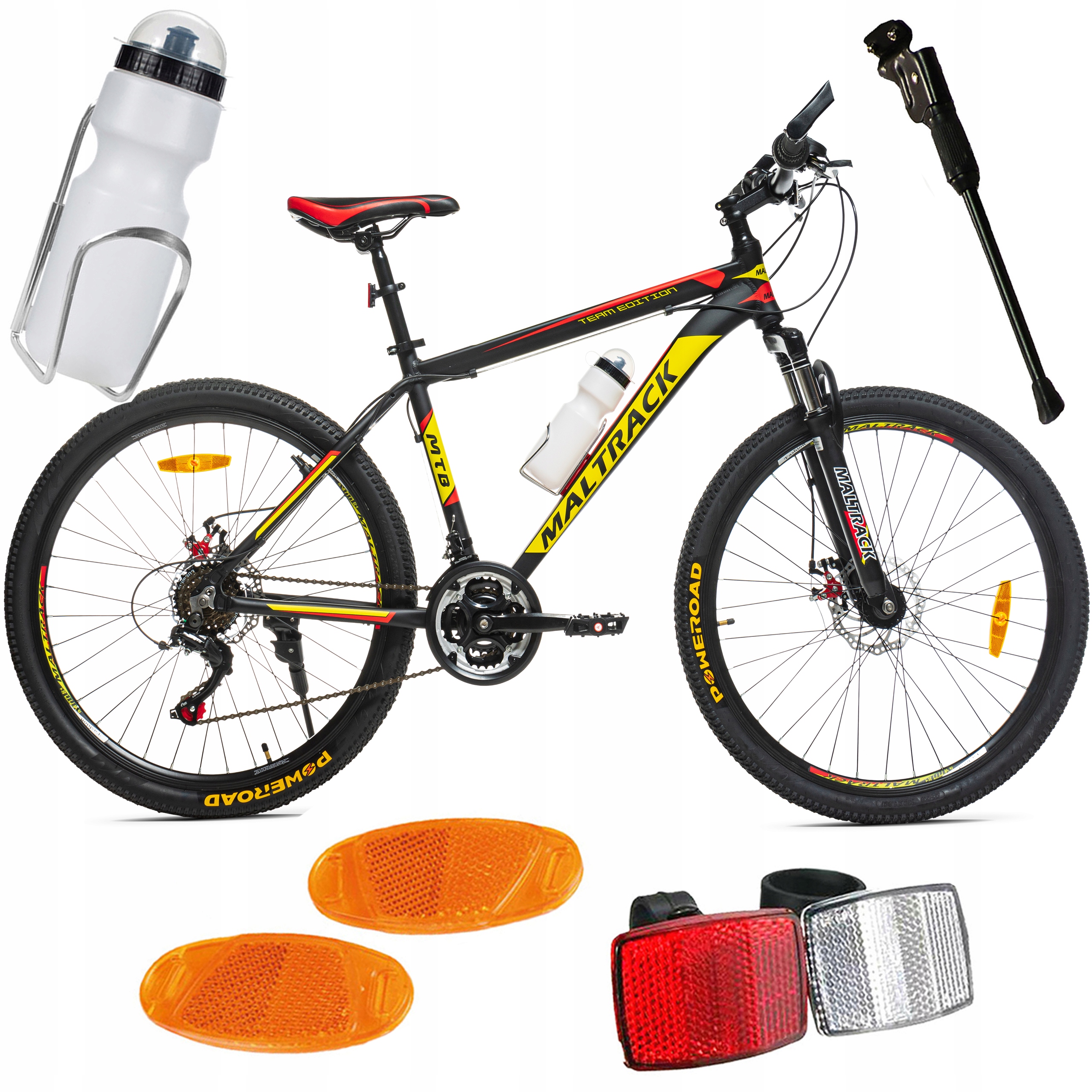 

Rower Aluminiowy Górski Mtb 26'' Shimano Bidon