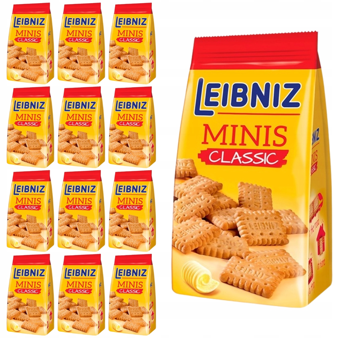 Levně Leibniz Original Minis Máslové sušenky 120 g x 12 kusů