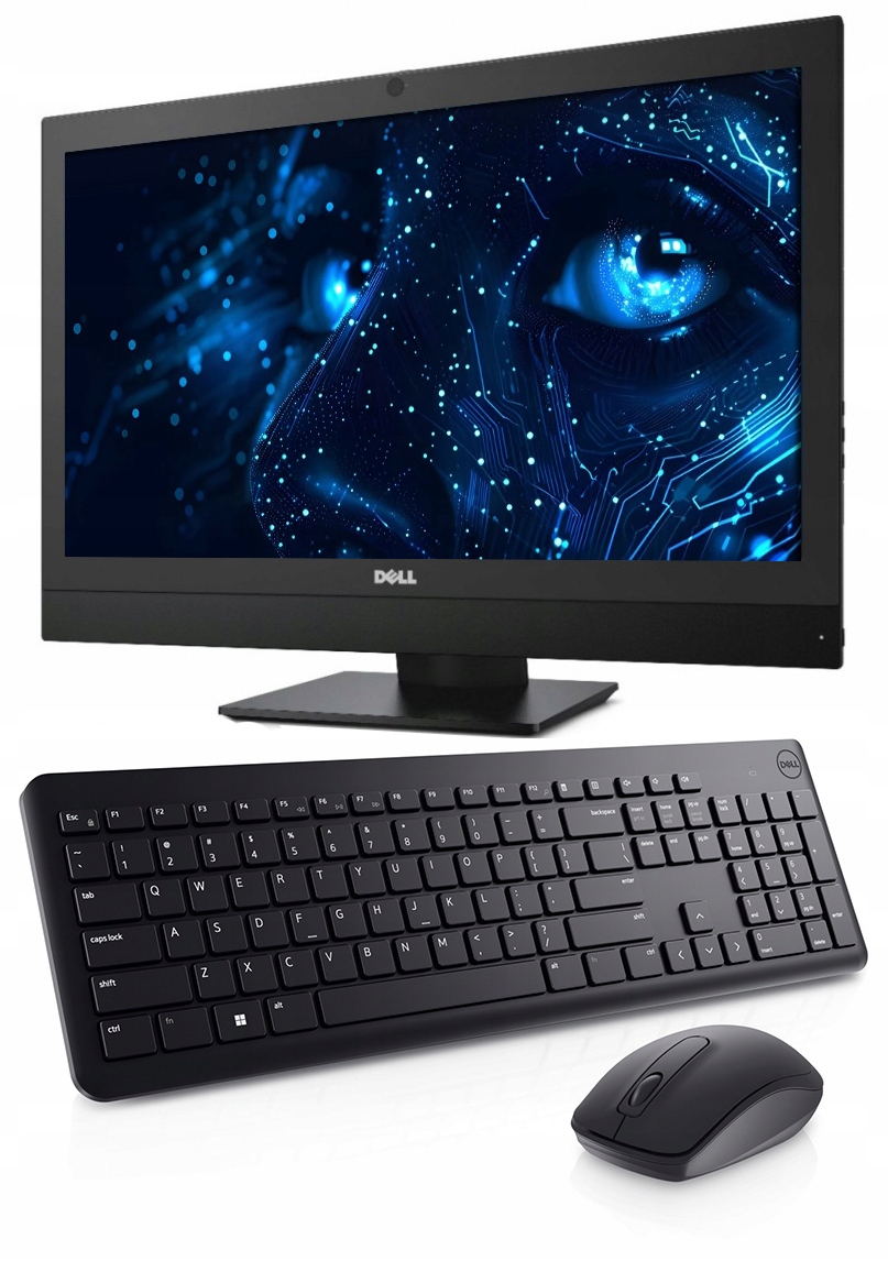 KOMPUTER ALL IN ONE Dell AIO 7450 i3 6GEN 16/240GB W11 FHD Z KAMERKĄ KM3322