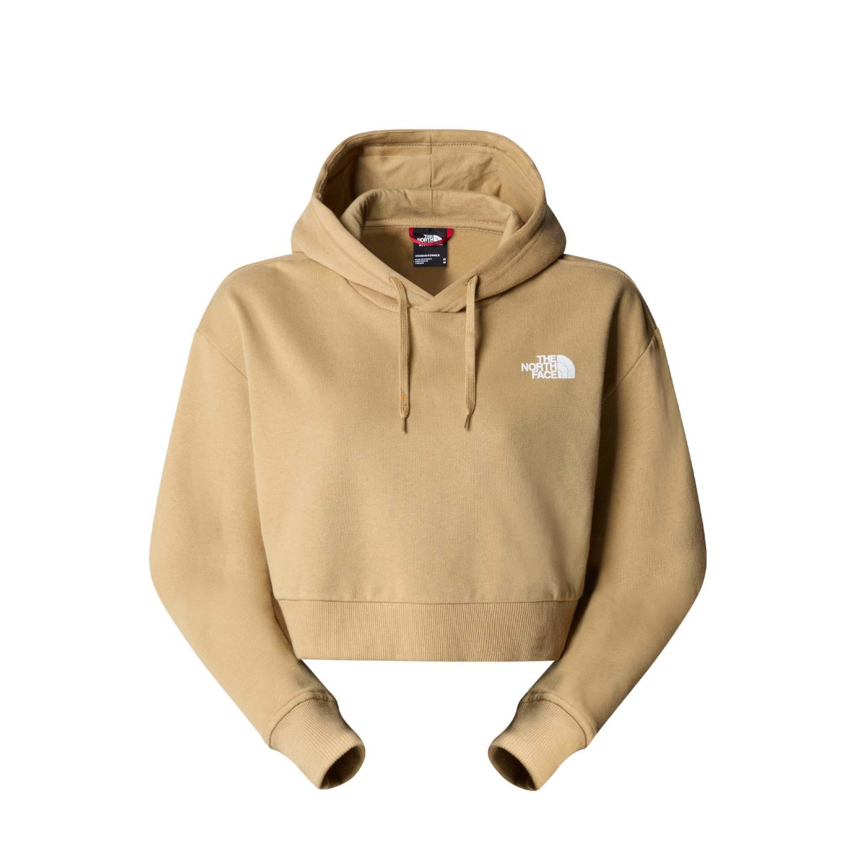 Mikina dámská Tnf NF0A5ICYLK5 Trend Crop Hd Béžová M