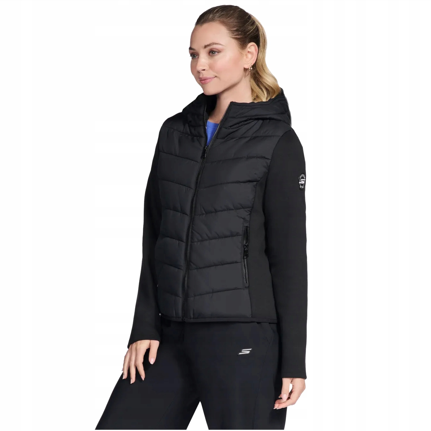 Skechers Go Shield Performance Elite Hooded Jacket [M] Dámská bunda z polyesteru s kapucí