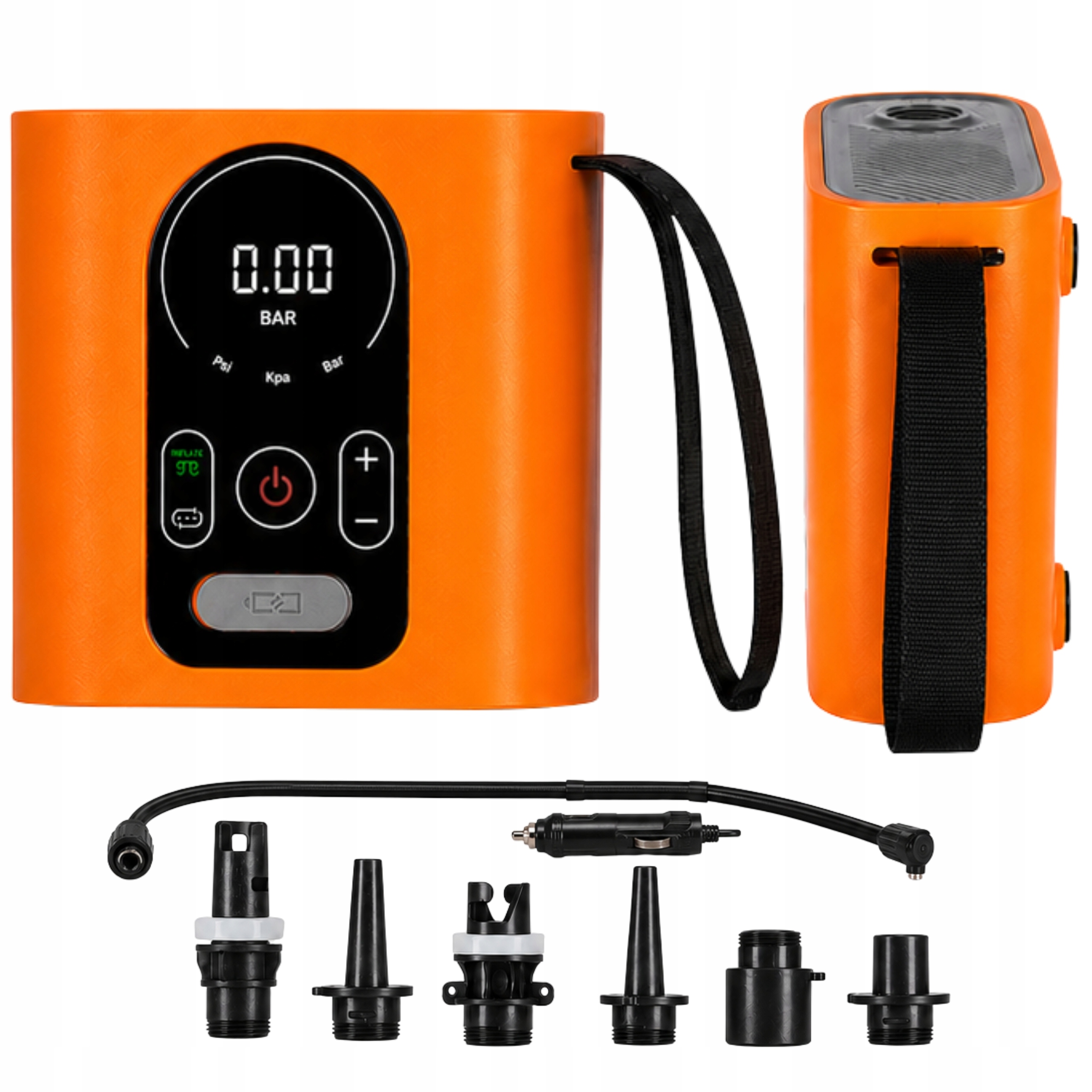 Elektrická Pumpa Automobilová Pro Paddleboardy Pontonu Kajaka Automat 22PSI