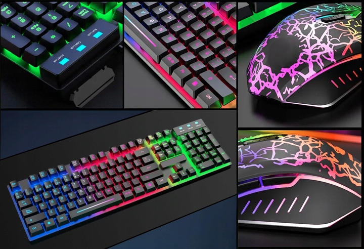 ZESTAW PC KOMPUTER GAMINGOWY RYZEN 5 RTX 4060 LED Model ACTIVCOM PC GAMER RTX 32GB/480 LED