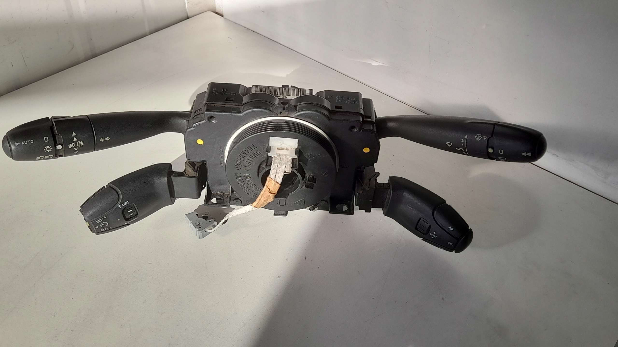 98014632XT ПЕРЕКЛЮЧАТЕЛЬ PEUGEOT 206+