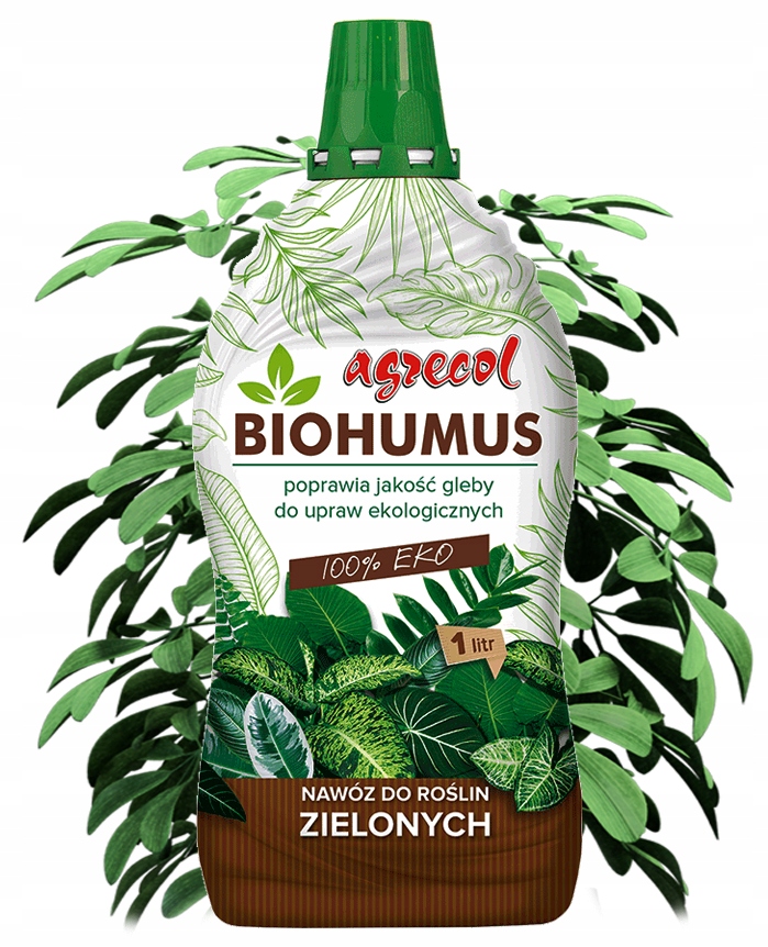 

Biohumus Nawóz Do Kwiatów Roślin Zielonych 1 L