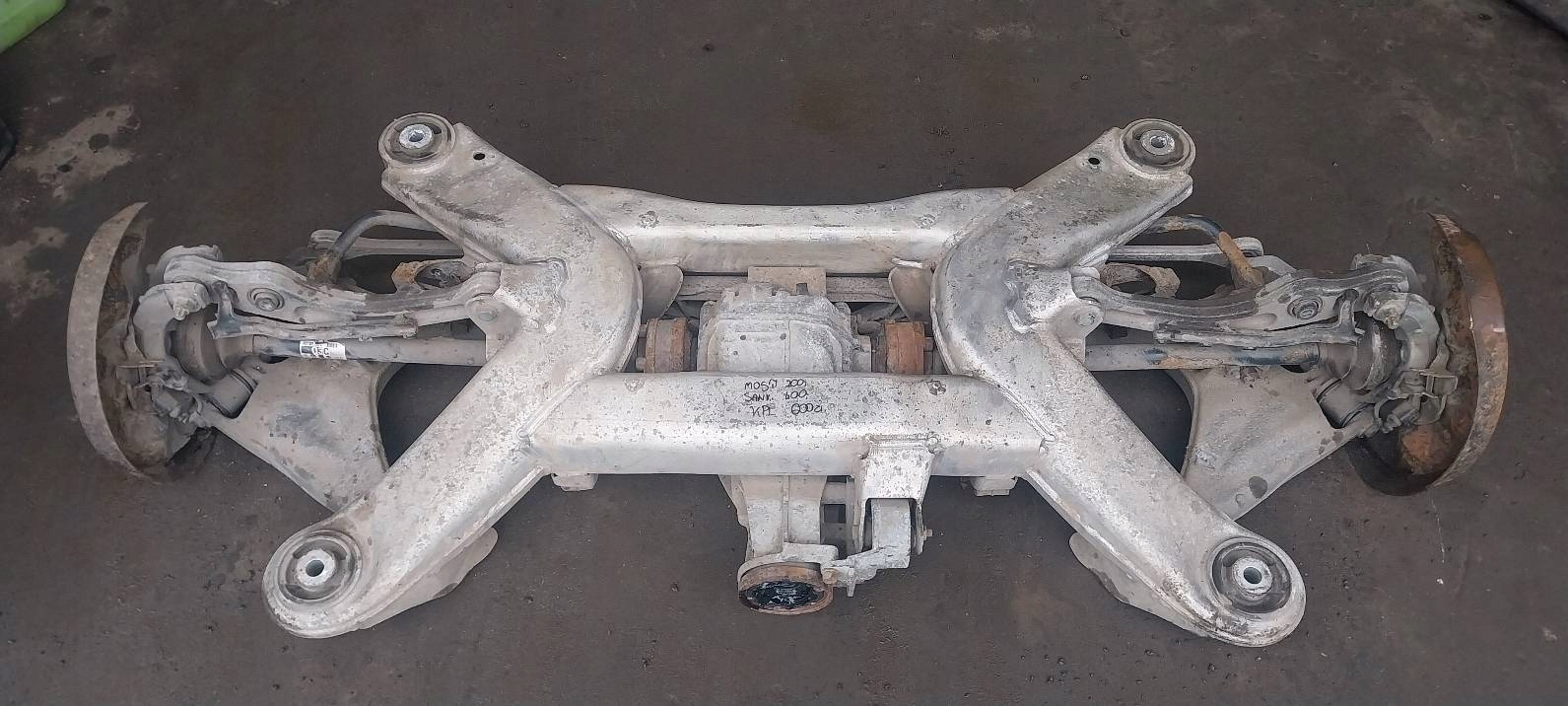 complete sususpension sider axle beam rear part QUATTRO + module AUDI A8 D3 3.0 TDI
