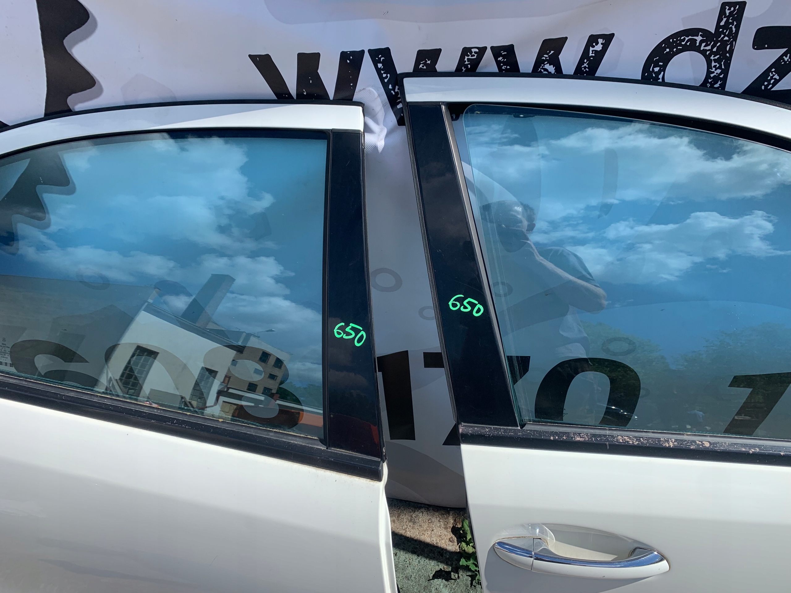 MERCEDES W211 E-KLASA door right front front 650 c650
