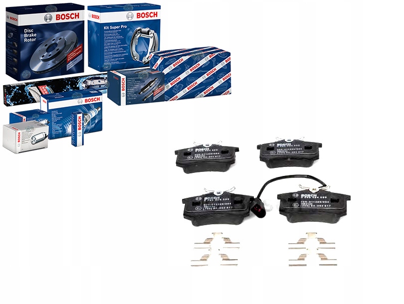 Brzdové Destičky Vw Zadní Sharan 00- S Příslušenstvím B