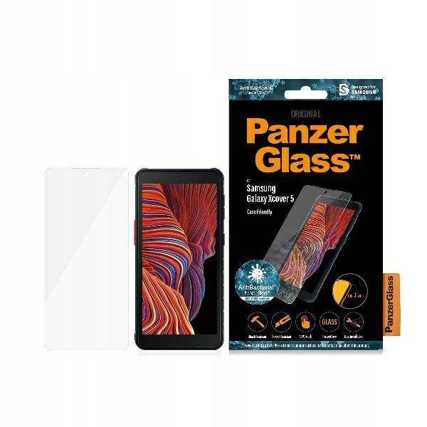 PanzerGlass Pro E2E Samsung Xcover 5 G525 Antibacterial Case Friendly