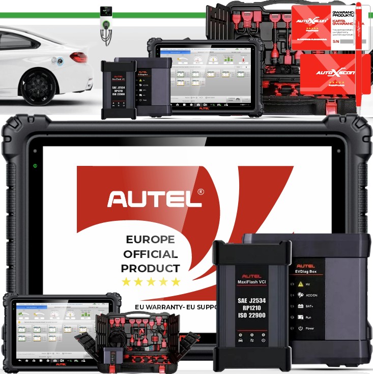 Autel MaxiSYS MS909 Ev+elektrické Vozidlá EVDiag Autel Poľsko!!!
