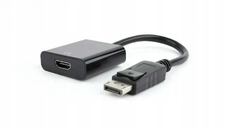Adapter Displayport(M) do Hdmi(ż) czarny Gembird
