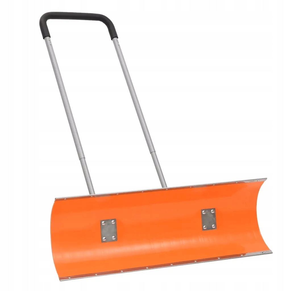 vidaXL Hrablo na sníh s výsuvnou rukojetí oranžové radlice 96 cm ocel