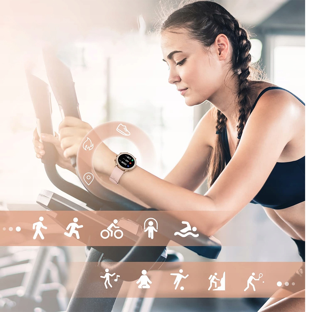 SMARTWATCH MONITOR BLUETOOTH PRACY SERCA UNIWERSAL Komunikacja Bluetooth