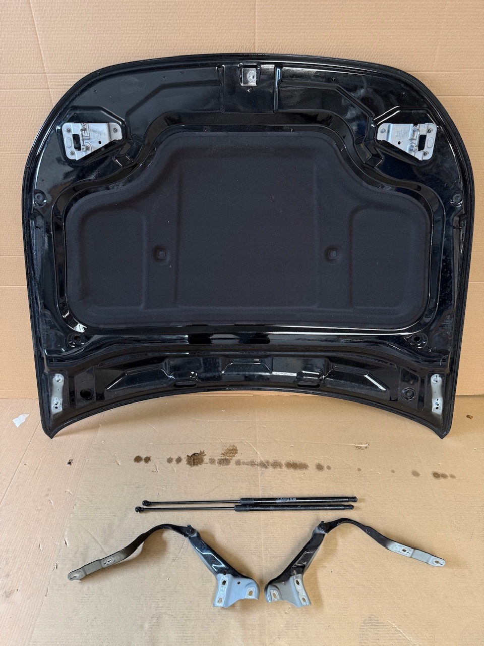 IDEALNA KPL. bonnet front +hinges AUDI A5 B10 LY9T Y9T 1