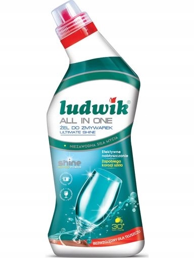 Levně 2x Ludwik Gel do myčky nádobí All in One Ultimate 750 ml