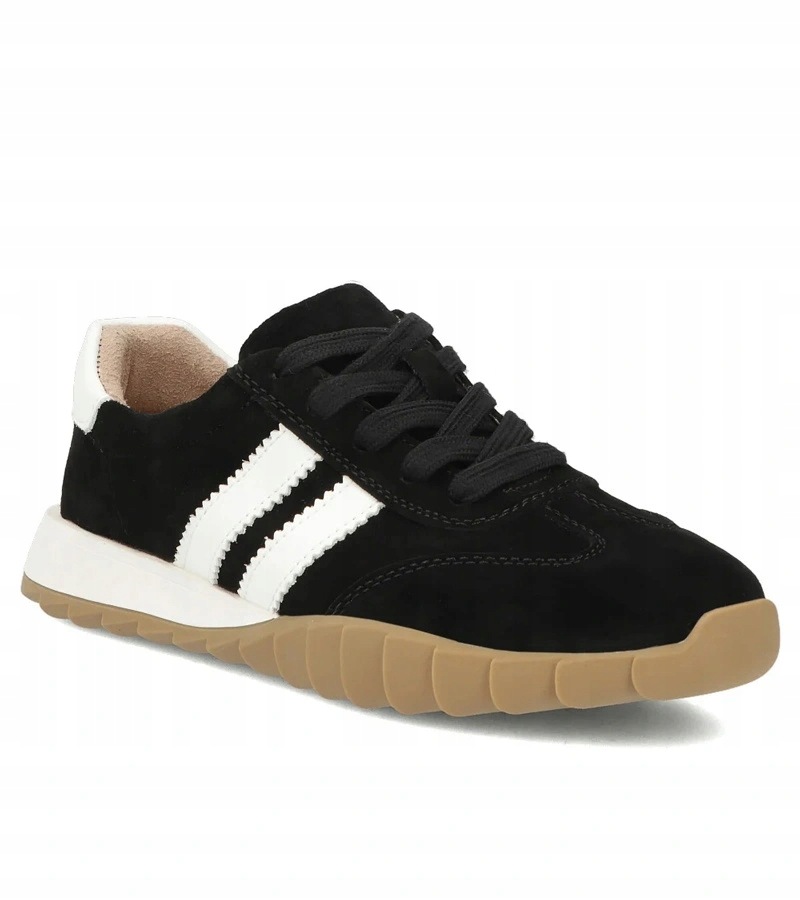 Hers Černé kožené tenisky Filippo DP7534/26 vel. 41