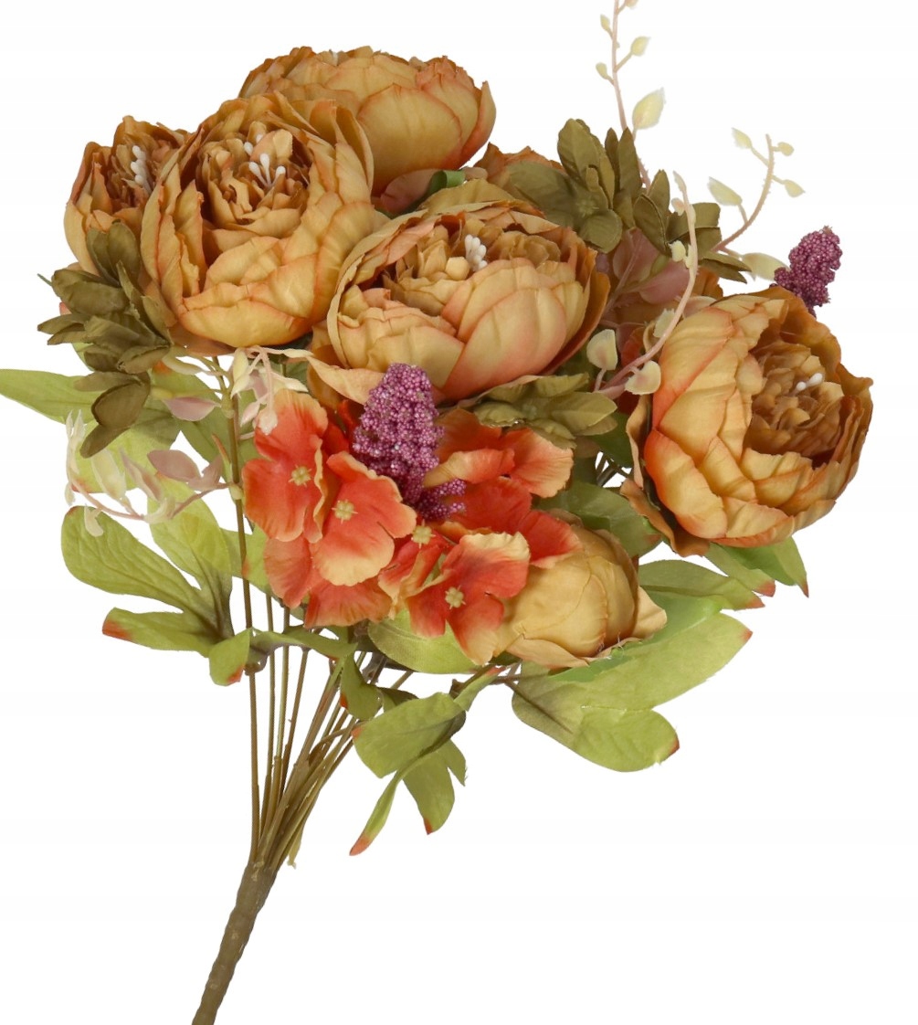SZTUCZNE KWIATY ROŚLINY PEONIA PIWONIA DUŻE KWIATY Marka Deko