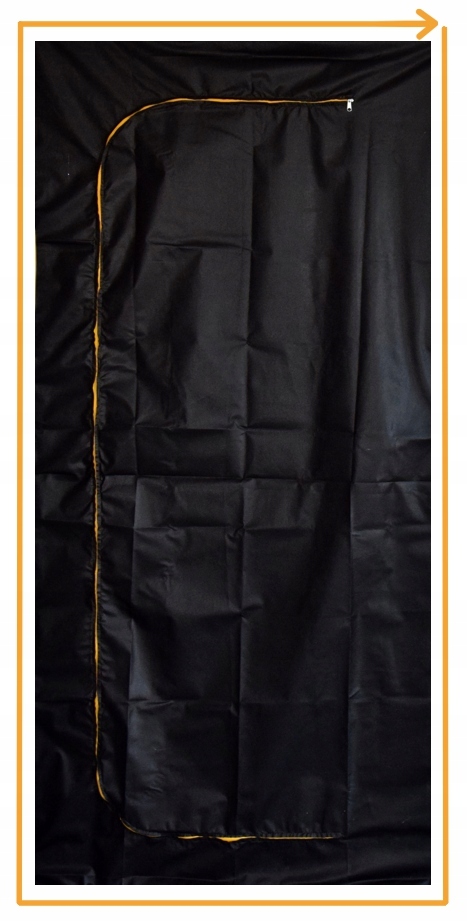 DRZWI REMONTOWE PRZECIWPYŁOWE KURTYNA OSŁONA Z WŁÓKNINY 220x110cm L P 4szt. Marka Hoga