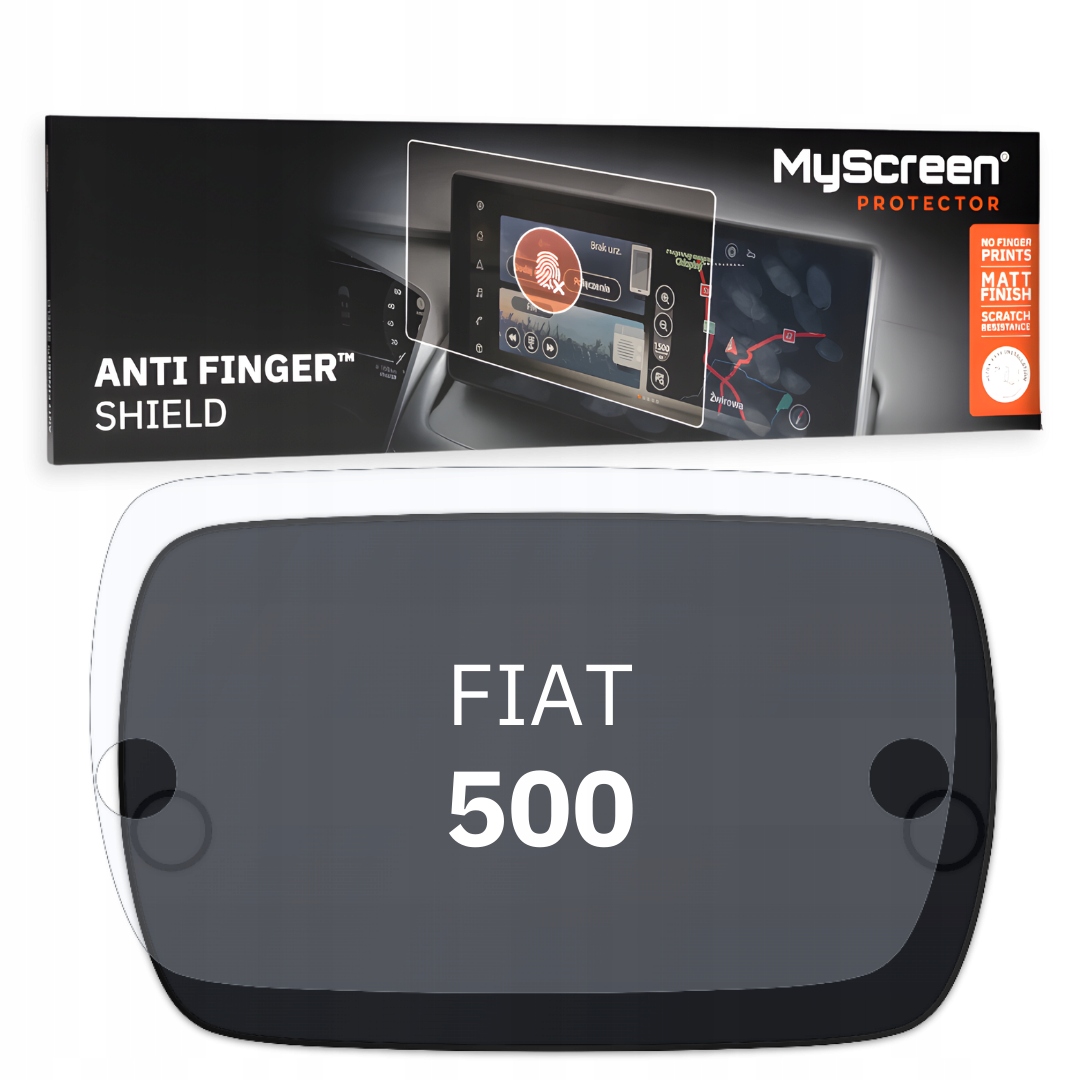 Matná fólie pro Fiat 500 Cabriolet 2022 MyScreen Anti Finger