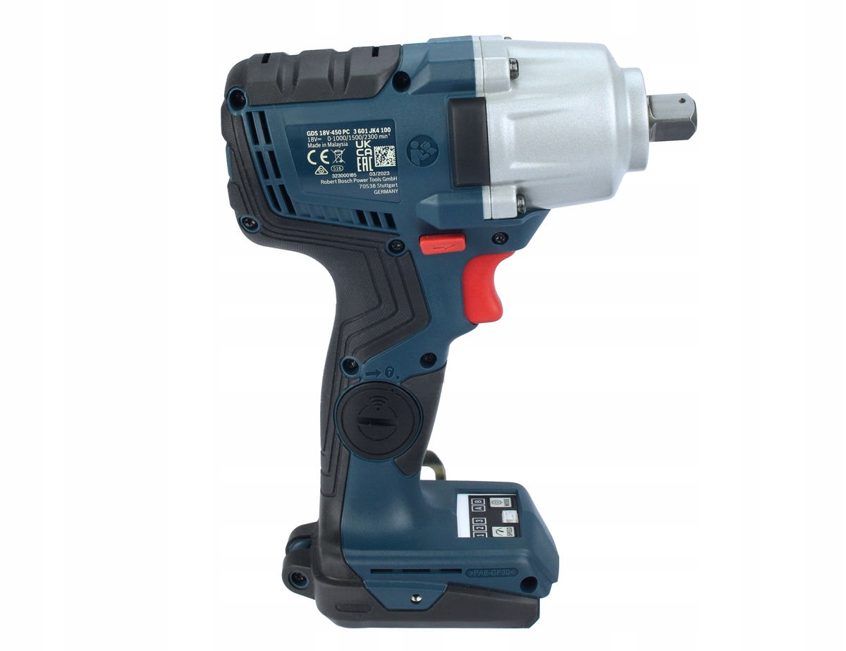 KLUCZ UDAROWY BEZSZCZOTKOWY GDS 18V-450 PC BOSCH 2x4,0Ah L-BOXX Marka Bosch