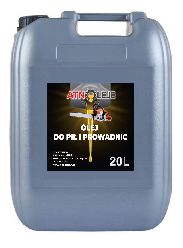 Olej Do Pił I Prowadnic 20L olej do pilarek olej do łańcucha