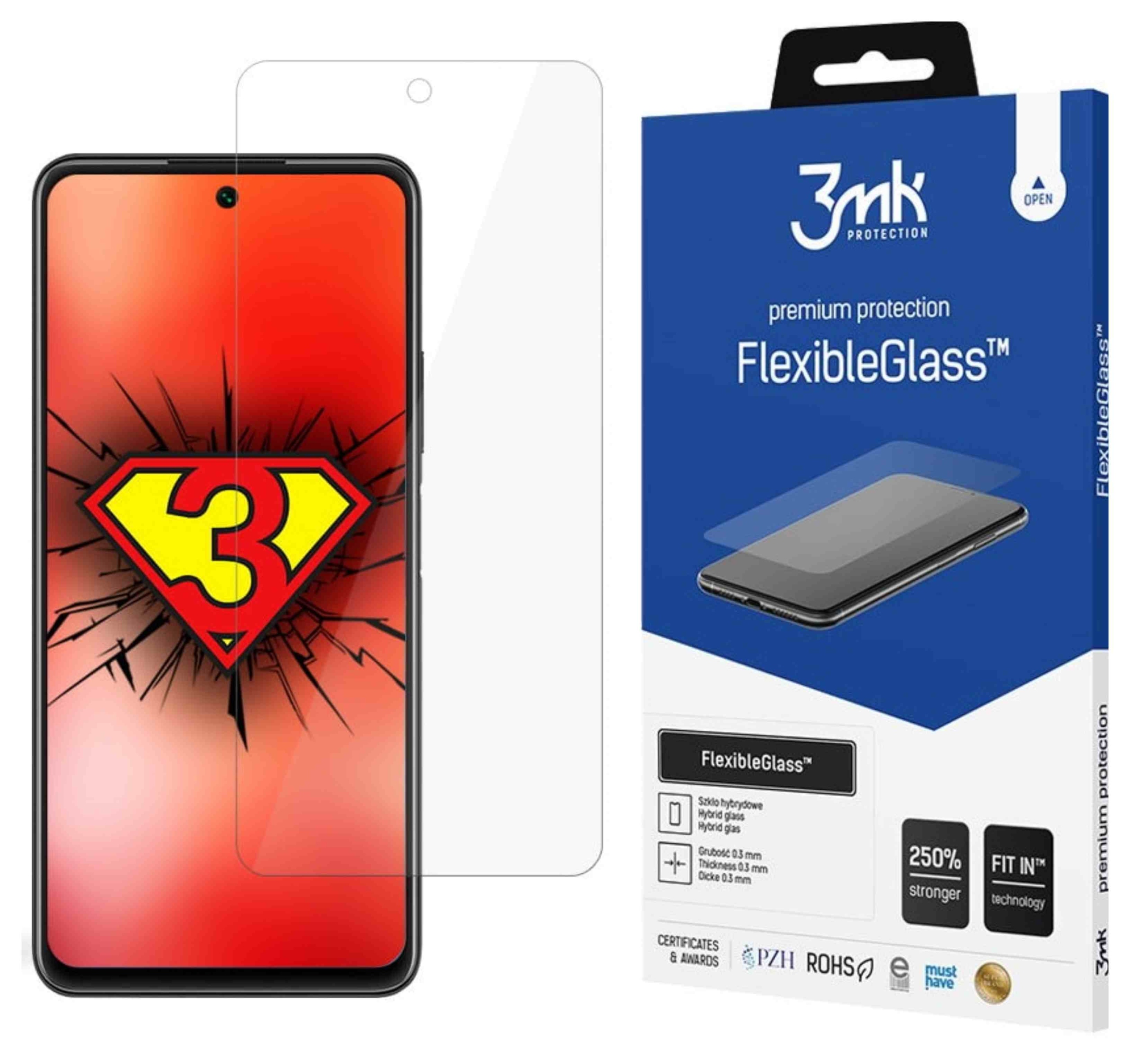 

Szkło Hybryda Do Huawei P Smart 2021, 3MK Szybka