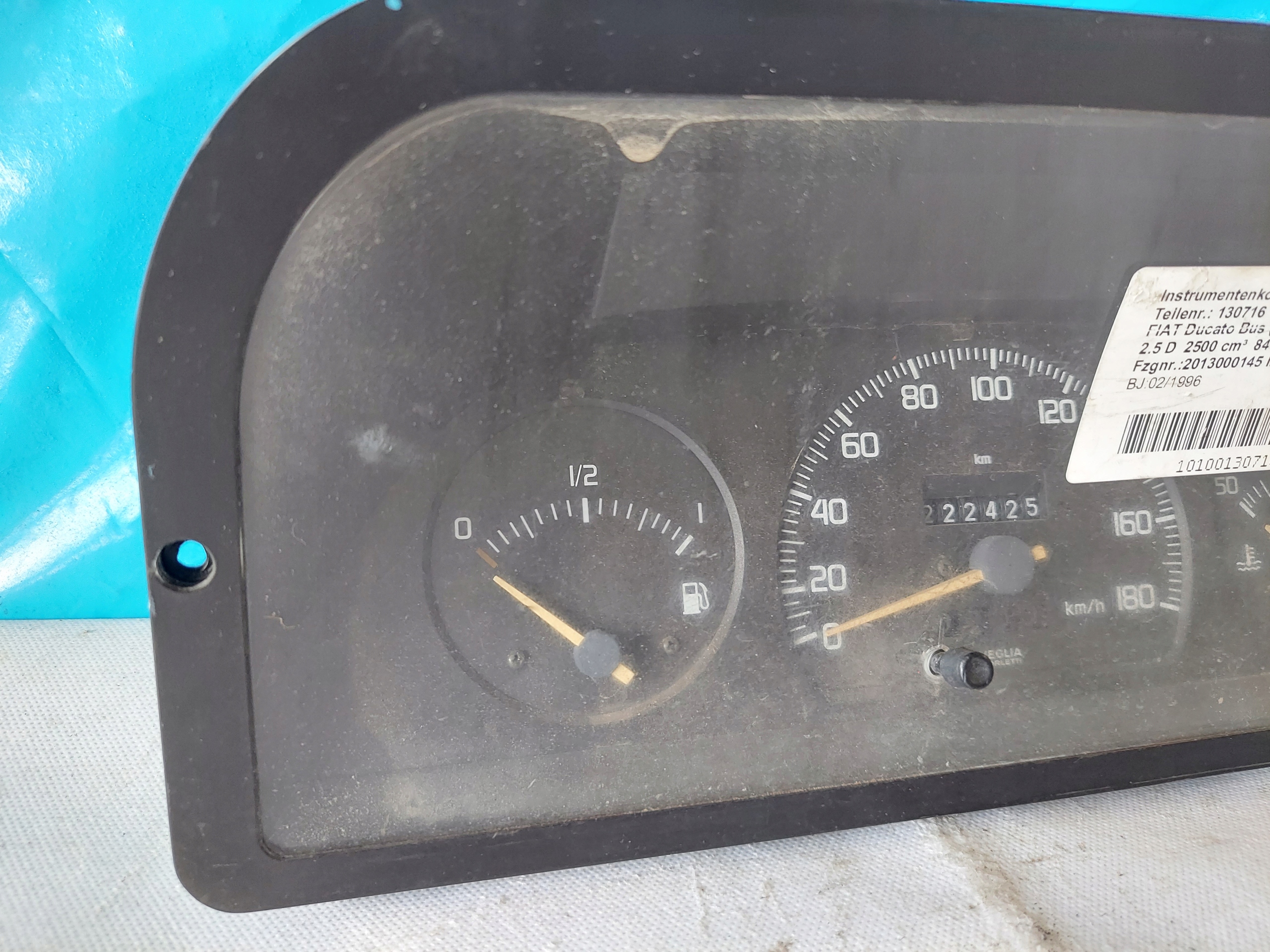 dials clock FIAT DUCATO 2.5 D 6047240050