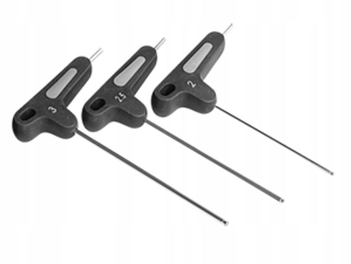 Zestaw kluczy imbusowych Pro 2/2.5/3mm PRTLB089